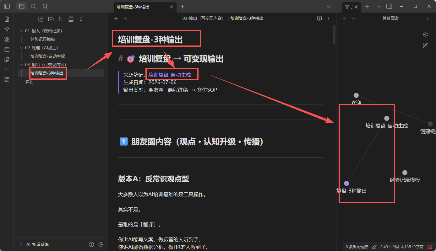 生成输出资产